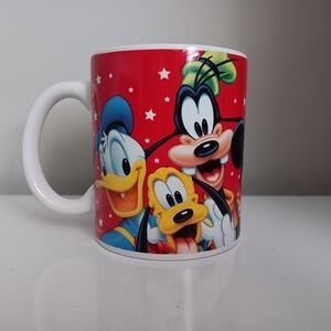 Disney Mug with Goofy, Donald, and Pluto #1 Mom